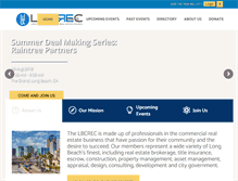 Tablet Screenshot of lbcrec.com